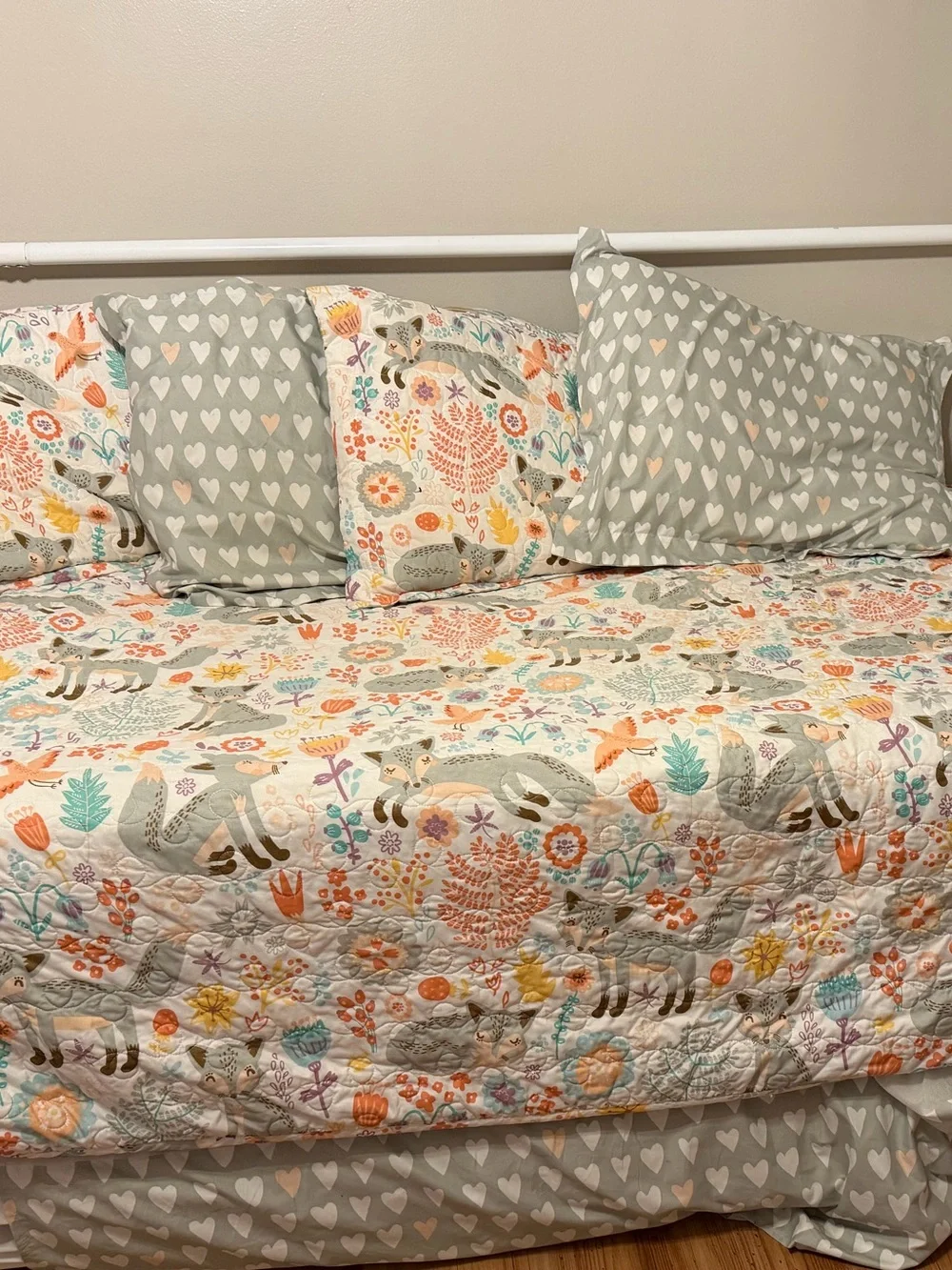 6 pc Daybed Bedding